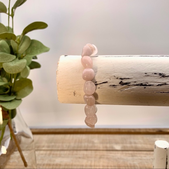Jewelry - Rose Quartz Chakra Boho Bracelet